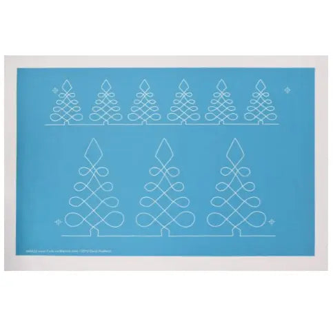 40022 Tree of Light Stencil 5 3/4" & 2 3/4" Sizes