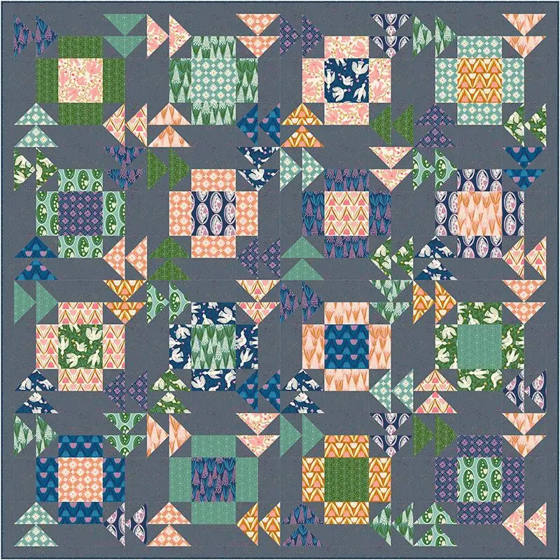 Skybound Quilt Pattern by Copper Kettle Quilt Company
