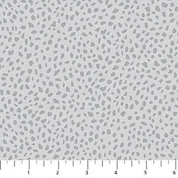 Spotty Gray Pigment Dewfall Cotton 44"/45" Fabric Per Yard