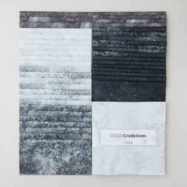 Stonehenge Gradations II Graphite Tiles
