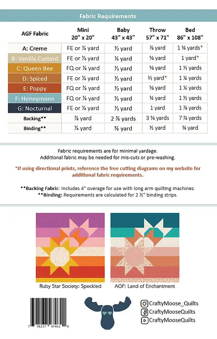 Sun Still Paper Booklets Pattern