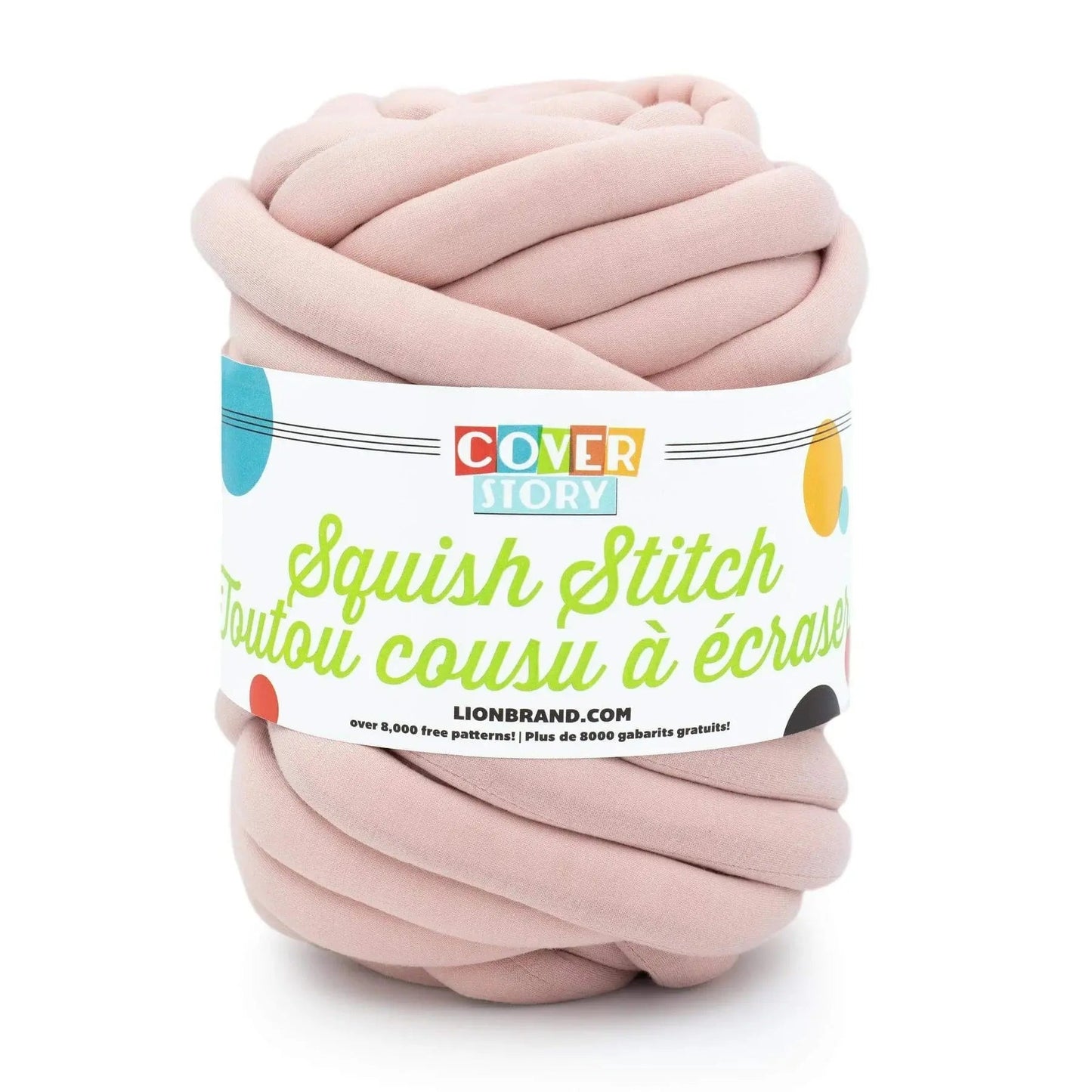 Sweet Pink Squish Stitch Yarn