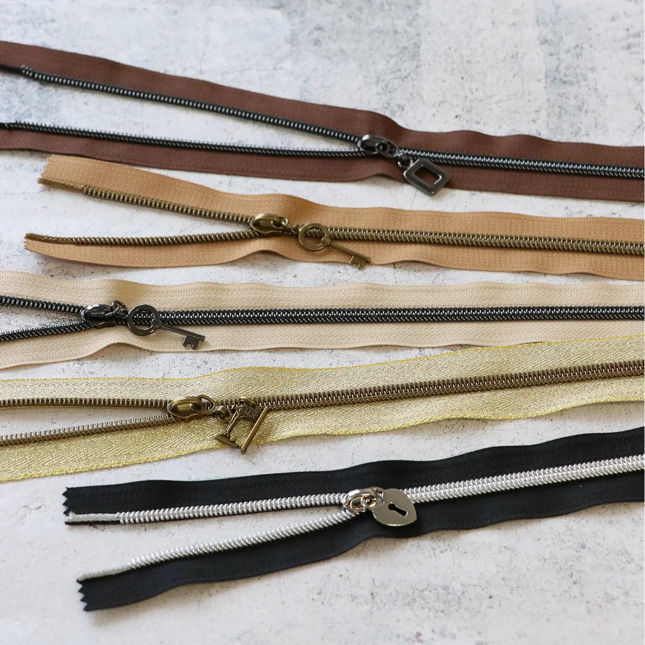 Vintage Modern Zipper Bundle