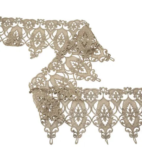 Yaya Han Sew On Bianca Metallic Gold Trim - Per Yard