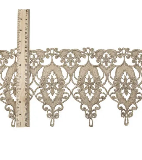 Yaya Han Sew On Bianca Metallic Gold Trim - Per Yard