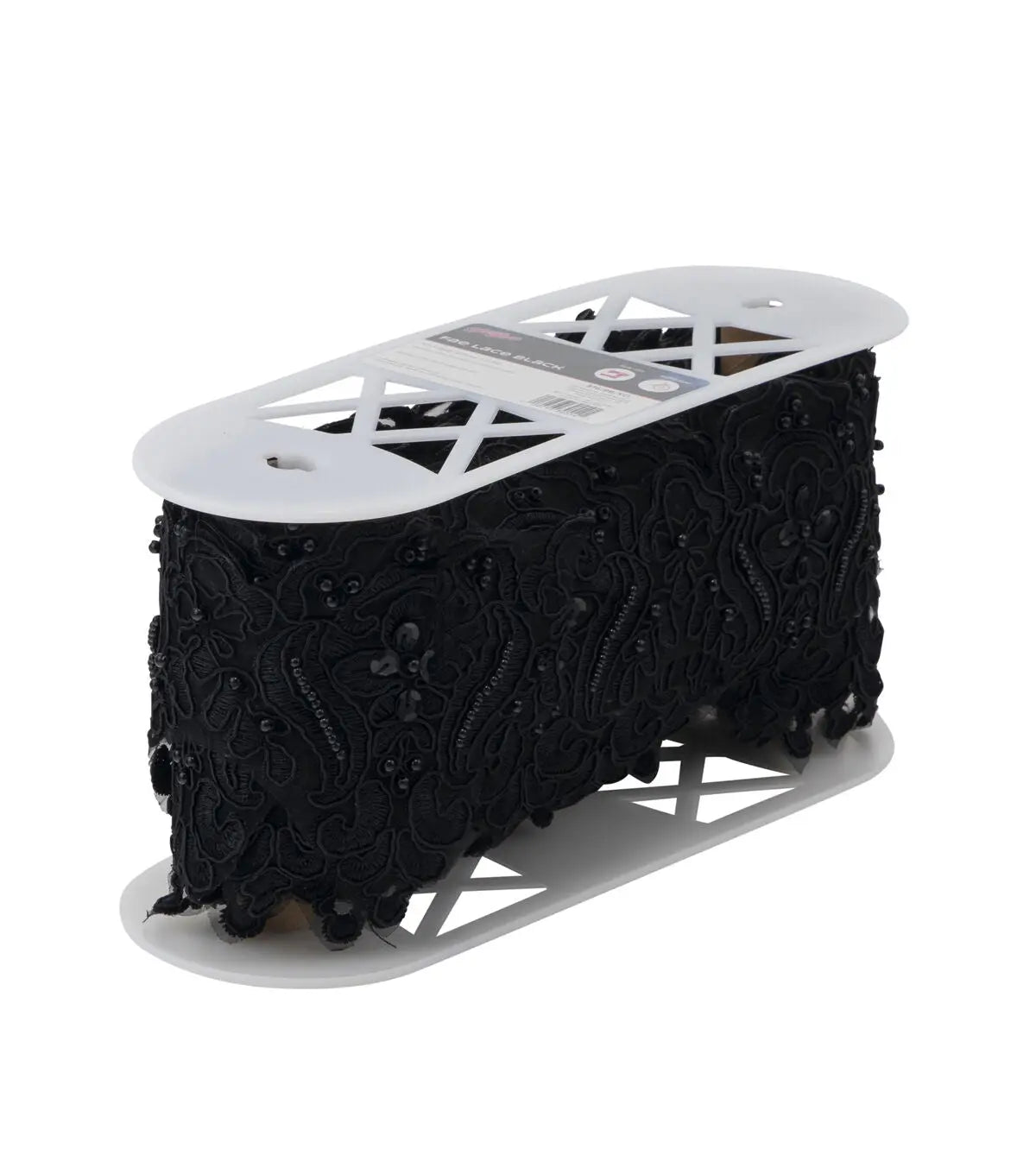 Yaya Han Sew On Fae Lace Black Trim - Per Yard