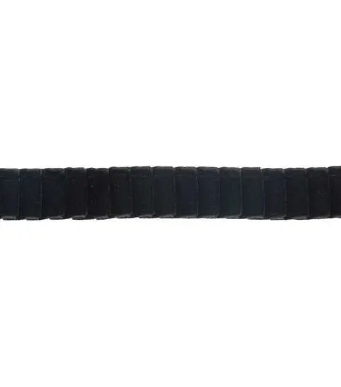 Yaya Han Sew on Pleated Velveteen Trim 0.88" Black - Per Yard