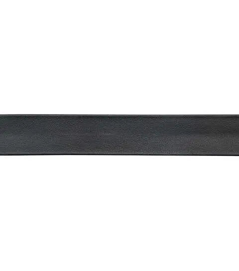 Yaya Han Faux Leather Fabric Binding Sew on Trim 0.75''x24' Black - Per Yard