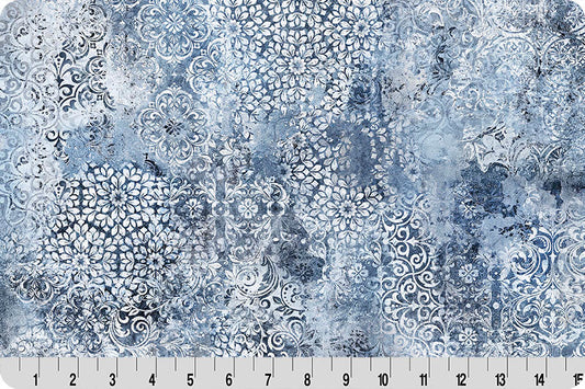 Barely Basics Stone Wash Quilting Cuddle Denim Fabric Per Yard