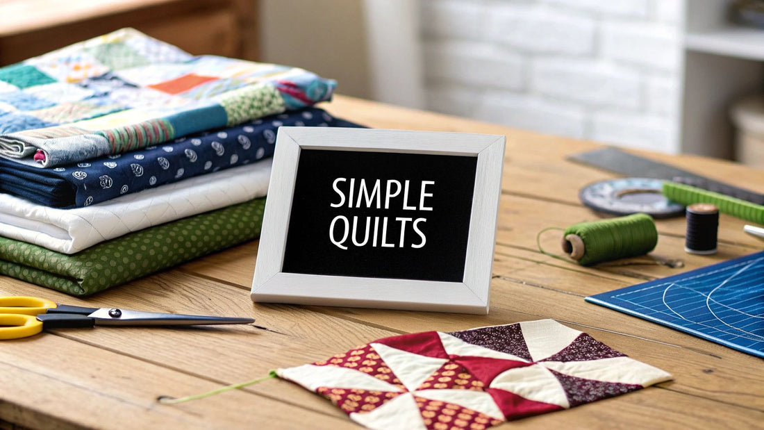 8 Simple Quilting Patterns for Beginners to Try in 2025