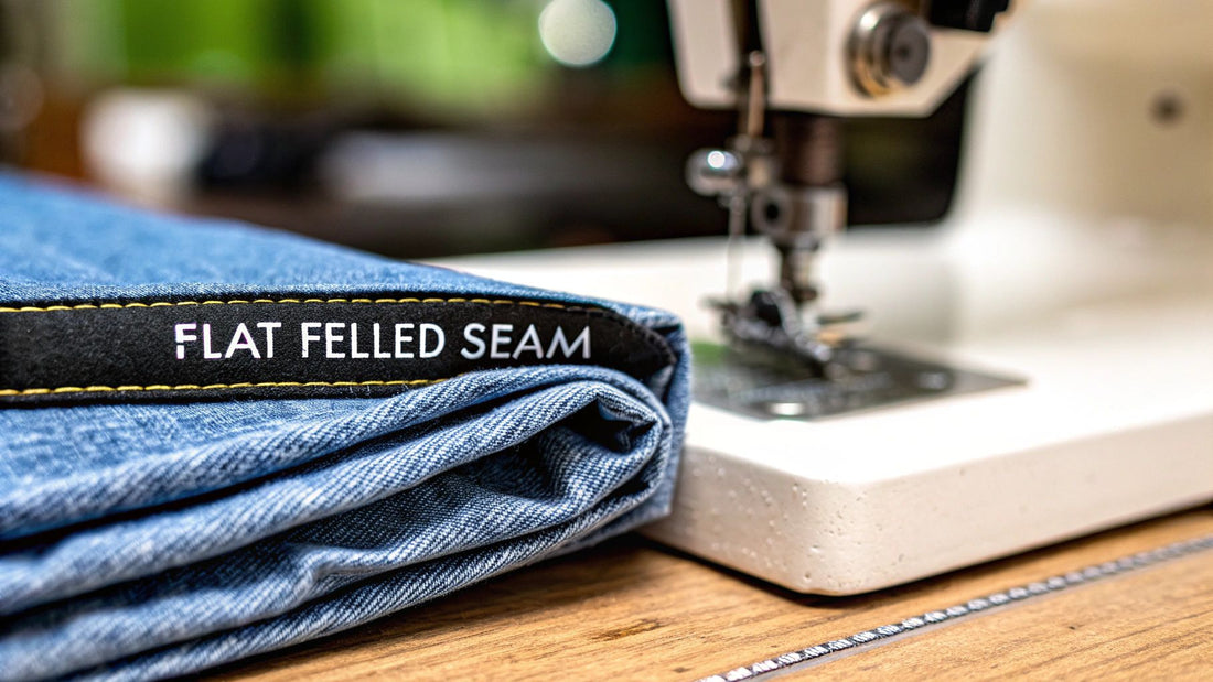 How to Sew a Flat Felled Seam for a Professional Finish
