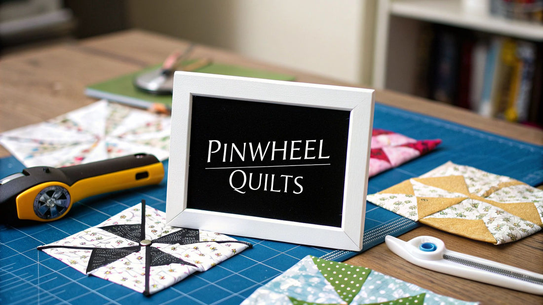 7 Best Pinwheel Quilt Patterns for Crafters in 2025