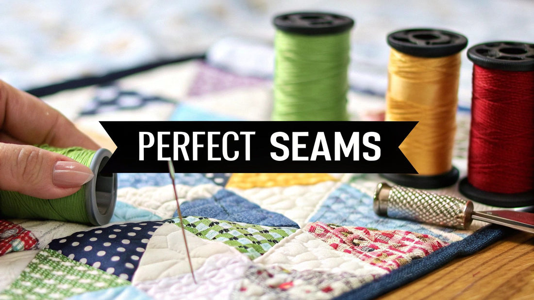 Master quilting cotton thread: A Quick Guide for Perfect Seams