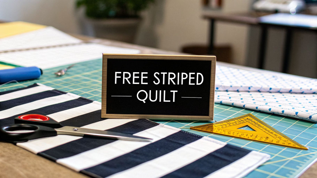 Striped Quilt Pattern Free: Simple & Stunning Designs 2026