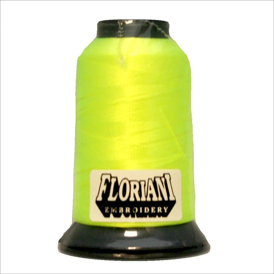 009 SAFETY YELLOW - Floriani Thread 40 weight 1000M