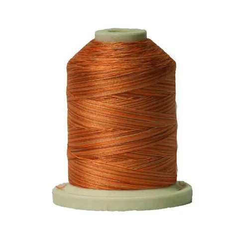 077 Peachy Tones Signature Cotton Variegated Thread Mini Spool - 40WT