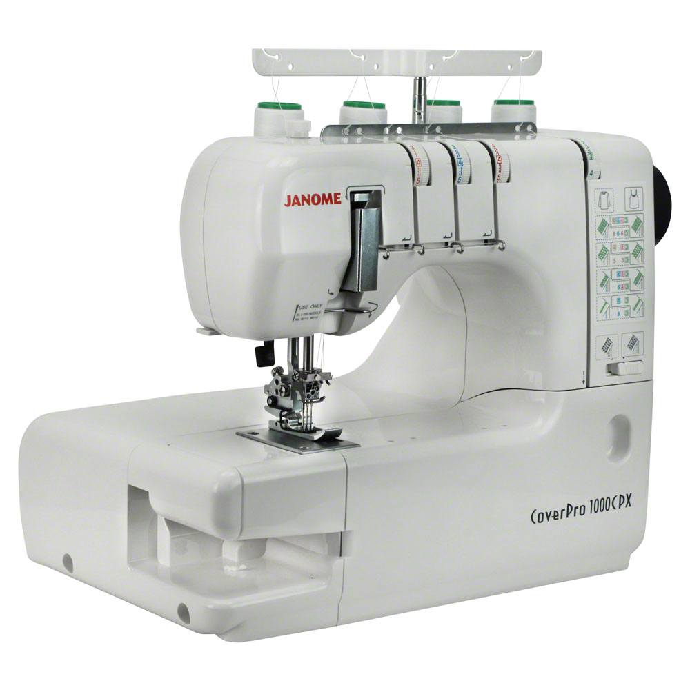 Janome 1000CPX CoverPro Coverstitch Machine with FREE Bundle