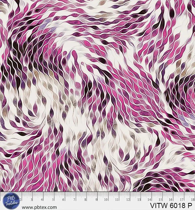 108" Vitality Chic Pink Cotton Wideback Fabric per yard