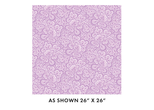 Serenade Stream Lavender Twilight Serenade Cotton Wideback Fabric per yard