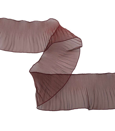 Yaya Han Sew On Mermaid Ruffle Red Trim - Per Yard