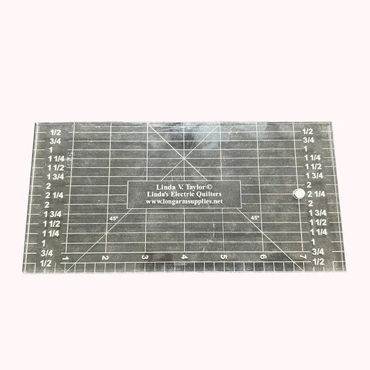 4" x 8" Ruler Template