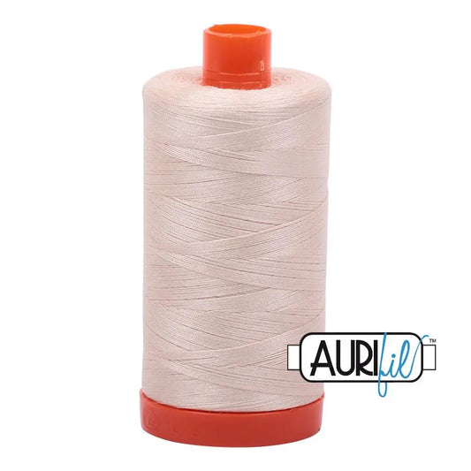 2000 Light Sand Aurifil Cotton 50wt Large Spool