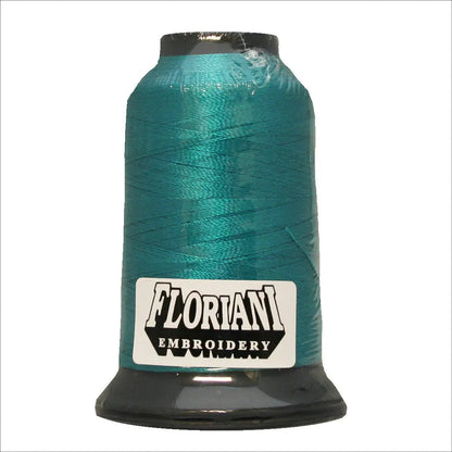 223 DARK TEAL - Floriani Thread 40 weight 1000M