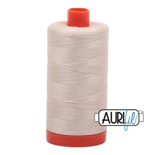 2310 Light Beige Aurifil Cotton 50wt Large Spool