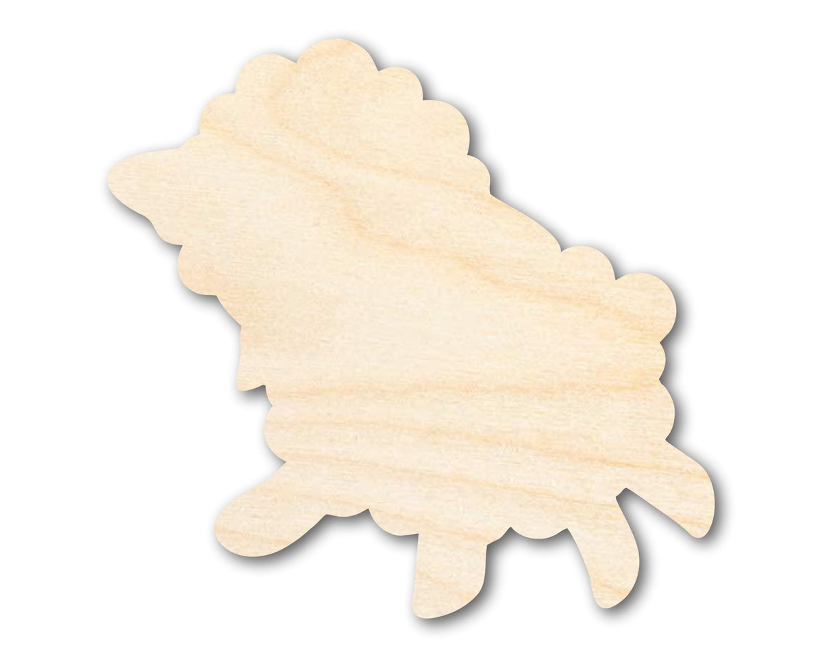 Unfinished Cute Lamb Shape | Easter | DIY Craft Cutout | up to 46