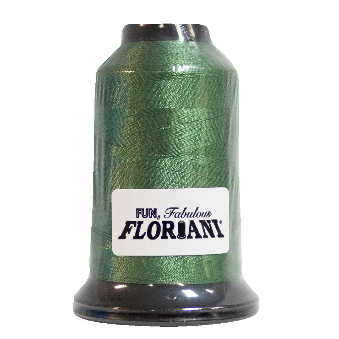 245 WOODLAND GREEN - Floriani Thread 40 weight 1000M