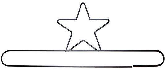 24in Star Split Bottom Hanger Silver