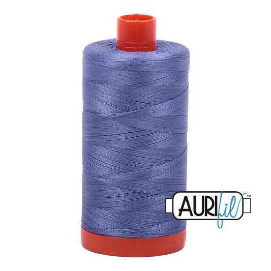 2525 Dusty Blue Violet Aurifil Cotton 50wt Large Spool