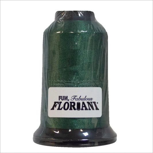 257 HOLLY GREEN - Floriani Thread 40 weight 1000M