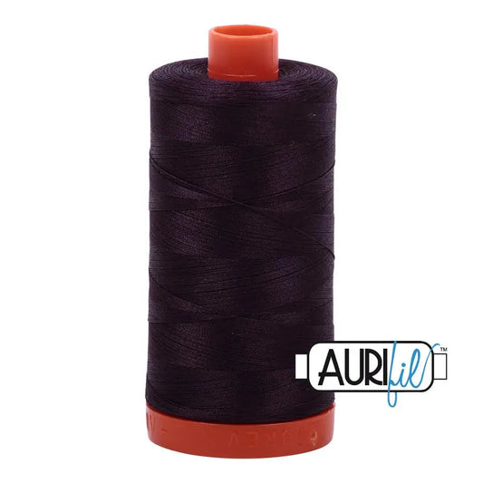 2570 Aubergine Aurifil Cotton 50wt Large Spool