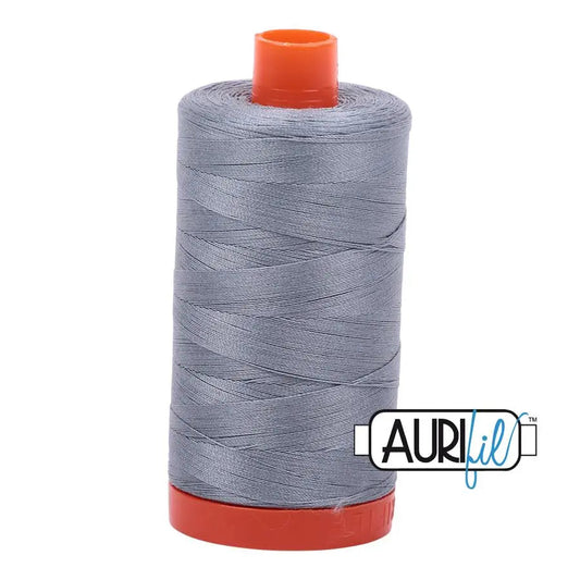 2610 Light Blue Grey Aurifil Cotton 50wt Large Spool