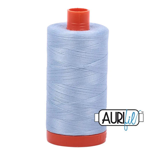 2710 Light Robins Egg Aurifil Cotton 50wt Large Spool