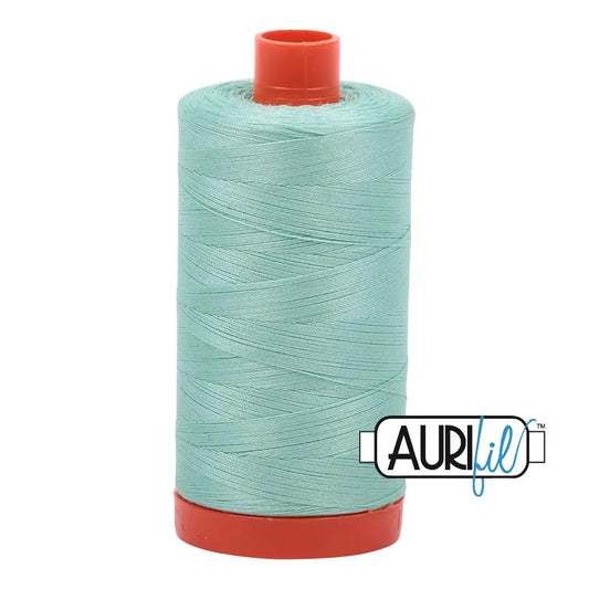 2835 Medium Mint Aurifil Cotton 50wt Large Spool