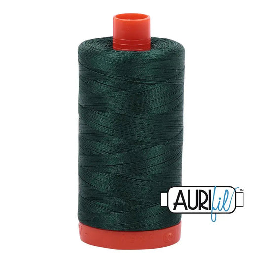 2885 Medium Spruce Aurifil Cotton 50wt Large Spool