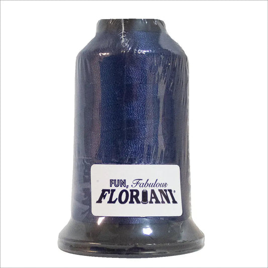 358 NAVY SATIN - Floriani Thread 40 weight 1000M