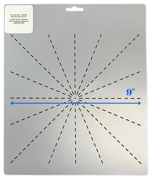 2961 Spider Web 9" Stencil