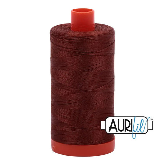 4012 Copper Brown Aurifil Cotton 50wt Large Spool