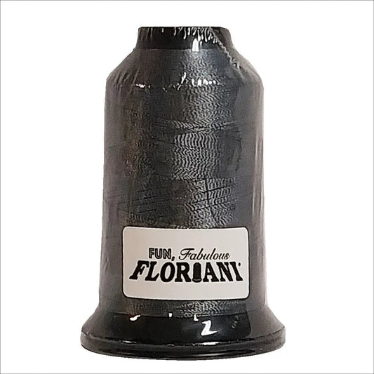 487 GUN METAL - Floriani Thread 40 weight 1000M