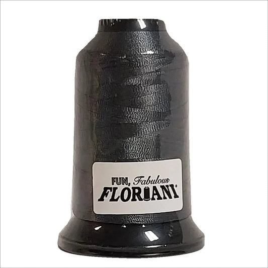 488 DARK GRAY - Floriani Thread 40 weight 1000M