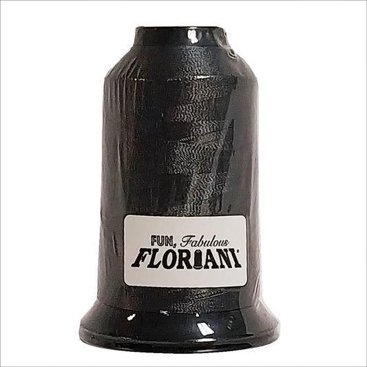 489 CHARCOAL GRAY - Floriani Thread 40 weight 1000M