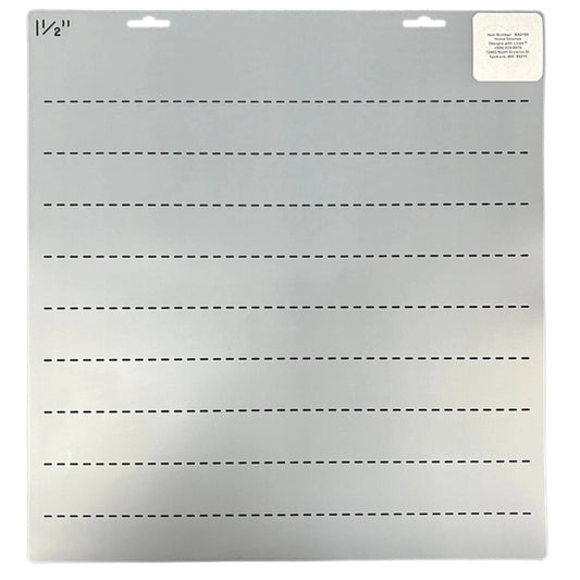 2379 1 1/2" Straight Lines 9" Stencil