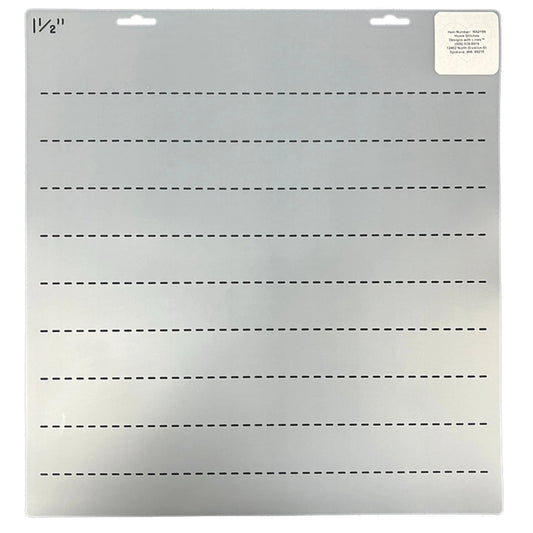 2291 1" Straight Lines 9" Stencil