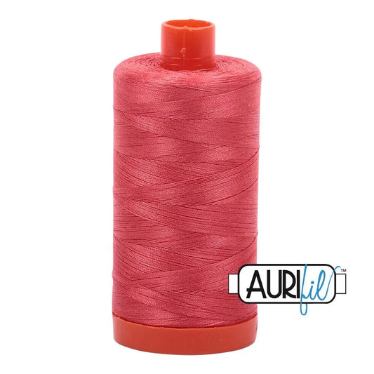 5002 Medium Red Aurifil Cotton 50wt Large Spool