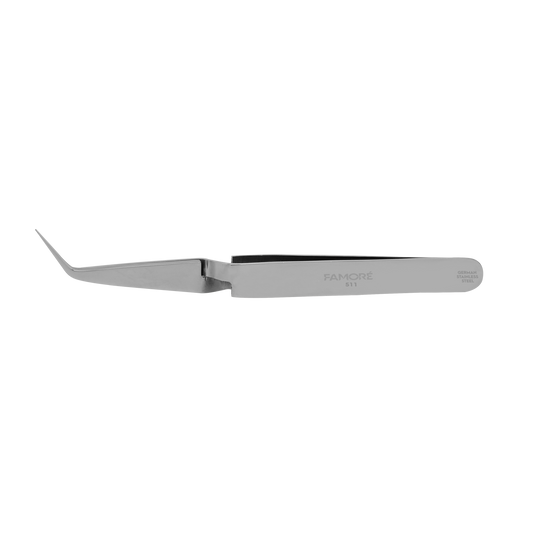 511 - Opposable Curved Tweezers
