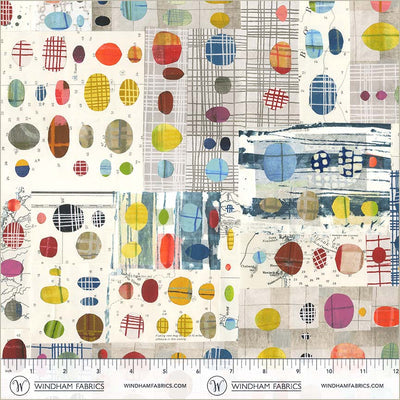 Peek-A-Coo Plaid Multi Cotton 43/44 Fabric Per Yard