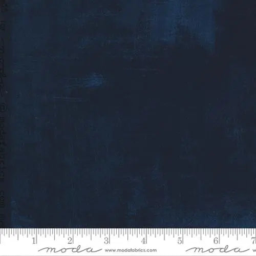 558 Blue True Blue Moda Grunge - Fat Quarter